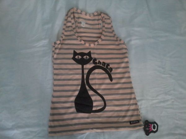 Camiseta gata